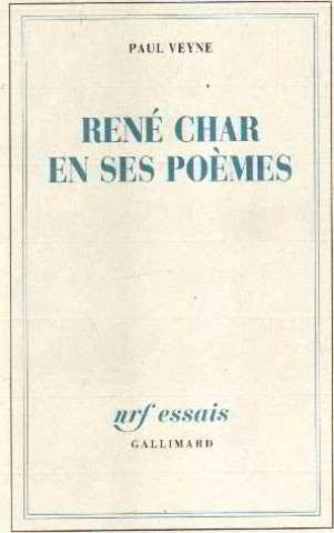 René Char en ses poèmes
