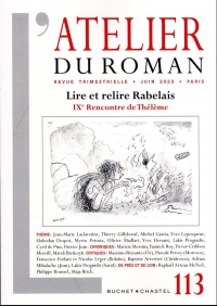 Revue atelier du roman 113