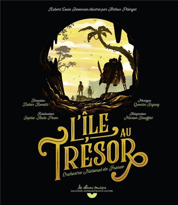 L'île au trésor livre-cd