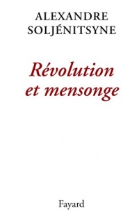 Révolution et mensonge