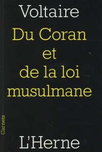 Du Coran et de la loi musulmane