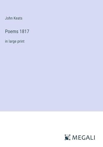 Poems 1817: in large print [9783387316759]