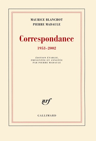 Correspondance: (1953-2002)
