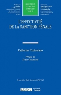 L'effectivité de la sanction pénale