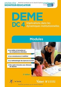 DEME (Diplôme d'État de Moniteur éducateur) - DC 4 Implication dans les dynamiques institutionnelles