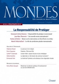 Mondes nº10 Les Cahiers du Quai d'Orsay