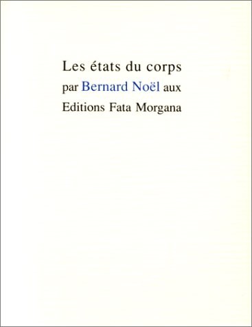 Les états du corps