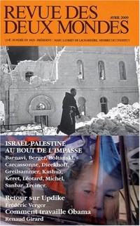Revue des deux Mondes : Israël-Palestine au bout de l'impasse