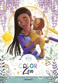 Disney Wish - Color Zen - Livre de coloriage - Dès 6 ans