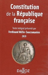 Constitution de la République française. 2019