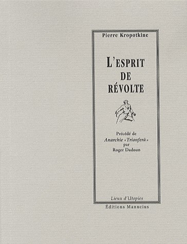 L'esprit de révolte