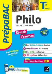 Philo Tle générale - Prépabac Réussir l'examen - Bac 2024: nouveau programme de Terminale