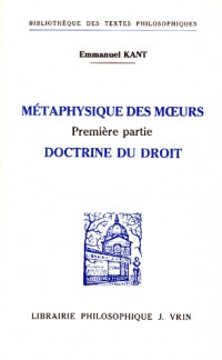 Métaphysique des moeurs