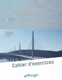 Mathématiques 2de Bac professionnel : Cahier d'exercices