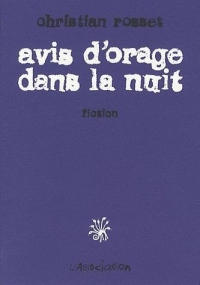 Avis d'orage dans la nuit (1CD audio MP3)