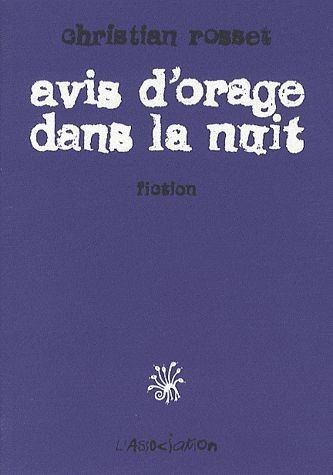 Avis d'orage dans la nuit (1CD audio MP3)