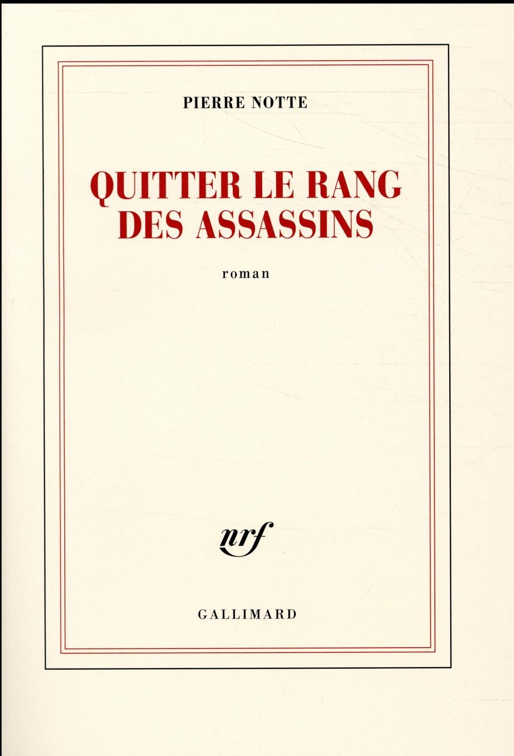 Quitter le rang des assassins