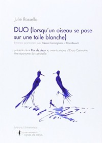 Duo (lorsqu'un oiseau se pose sur une toile blanche)