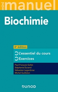 Mini Manuel - Biochimie - 4e éd. - Cours + QCM/QROC + exos: Cours + QCM/QROC + exos