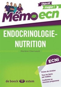 Endocrinologie-Nutrition - Mémo ECN