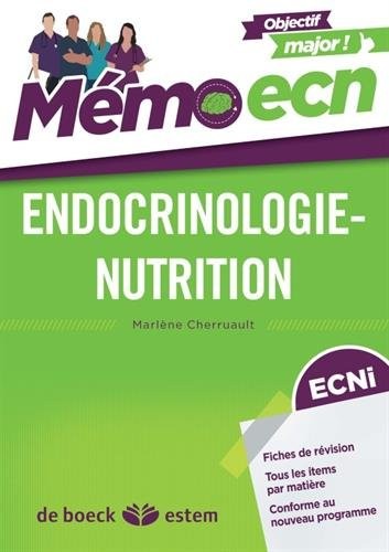 Endocrinologie-Nutrition - Mémo ECN