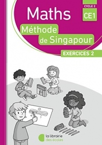 Méthode de Singapour Pack de cahiers d'exercices 2 -CE1