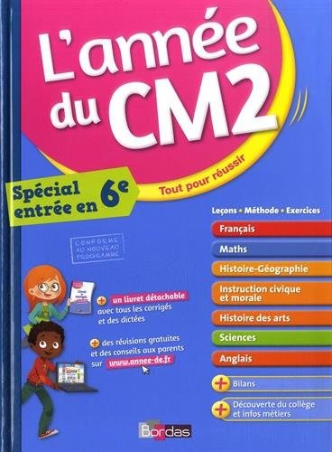 L'année du CM2 - Toutes les matières