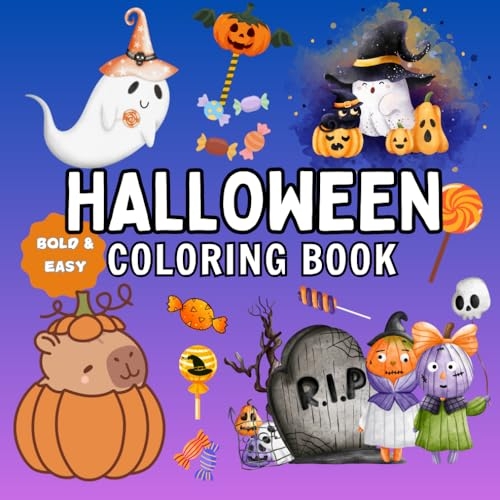 Halloween Coloring Book: Bring Halloween Magic to Life with Every Stroke of Color [9798305429145]