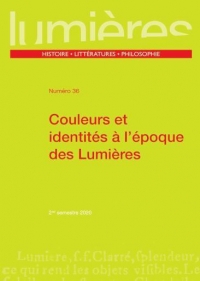 COULEURS ET IDENTITES A L EPOQUE DES LUMIERES