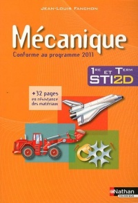 Mécanique - 1re et Tle STI2D