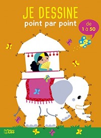 Point par point progressif: L'éléphant 1 à 50 - Dès 5 ans