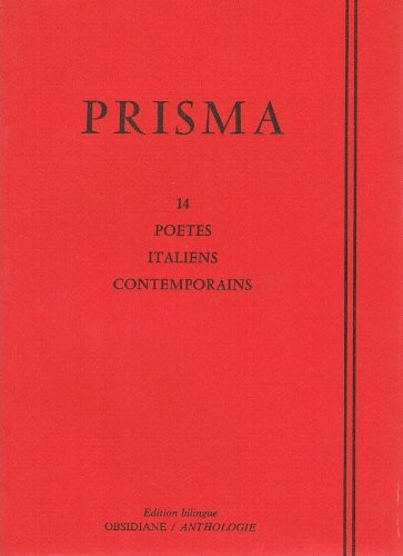 Prisma : 14 poètes italiens contemporains