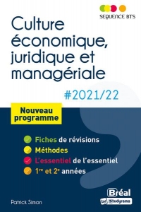 Culture économique, juridique et managériale: 1re et 2e années