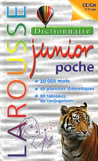 Dictionnaire Larousse junior poche : CE/CM 7-11 ans