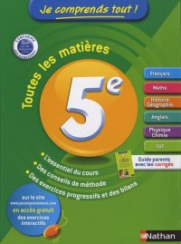 Je comprends tout ! 5ème