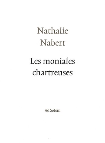 Les moniales chartreuses