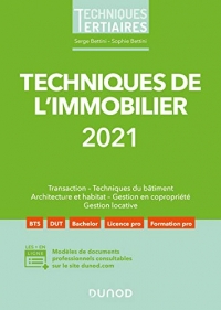Techniques de l'immobilier 2021 (2021)