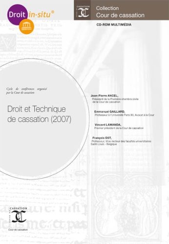 Droit et Technique de cassation - 2007