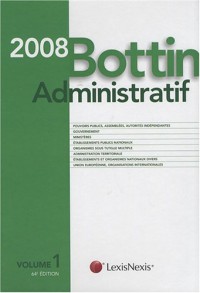 Bottin Administratif 2008 (1Cédérom) (ancienne édition)