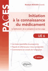 Initiation à la Connaissance du Médicament de sa Conception à Son Bon Usage UE6