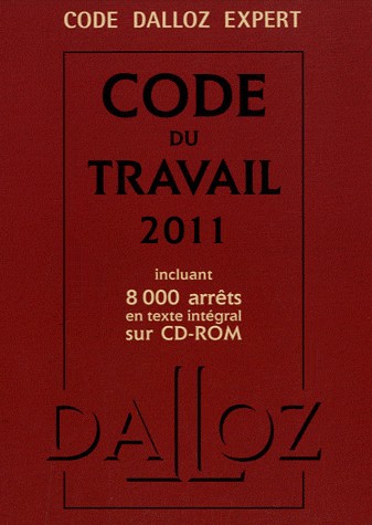 Code du travail 2011 (1Cédérom)