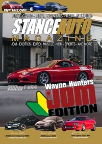 Stance Aiuto Magazine Wayne Hunters JDM Editon: A JDM CAR Magazine