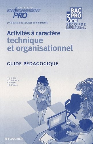 Activités à caractère technique et organisationnel