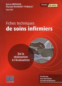 Fiches techniques de soins infirmiers: De la réalisation à l'évaluation. Conforme aux dernières recommandations.