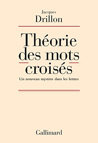 Théorie des mots croisés: Un nouveau mystère dans les lettres