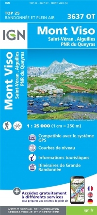 3637OT MONT VISO ST-VERAN AIGUILLES PNR DU QUEYRAS