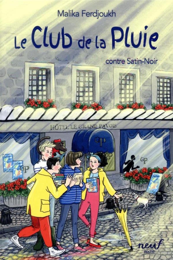 Le Club de la Pluie Contre Satin Noir (Poche)