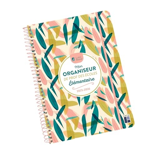 Mon organiseur de prof des écoles élémentaire 2025-2026