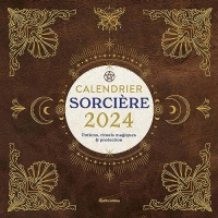 Calendrier mural sorcière 2024