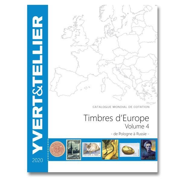 Europe Volume 4 - 2020 (Catalogue des Timbres des Pays d Europe)